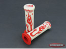 Handvatset Flame wit / rood 24mm / 22mm