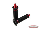 Handvatset Spike rood 24mm / 22mm