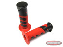 Handvatset Cross 922X zwart / rood 24mm / 22mm