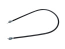 Tellerkabel 65cm VDO M10 / M10 zwart