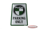 Bord Puch Parking Only bord 30x20cm