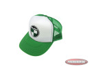 Pet truckers cap groen/wit met Puch logo