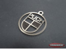 Sleutelhanger Puch logo RVS