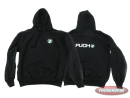 Hoodie met Puch logo voor en achter