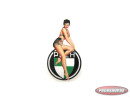 Puch pin-up sticker 2