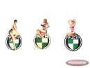 Puch pin-up stickerset 3-delig