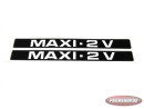 Tank transfer sticker set voor Puch Maxi 2V