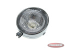 Koplamp rond 130mm chroom classic